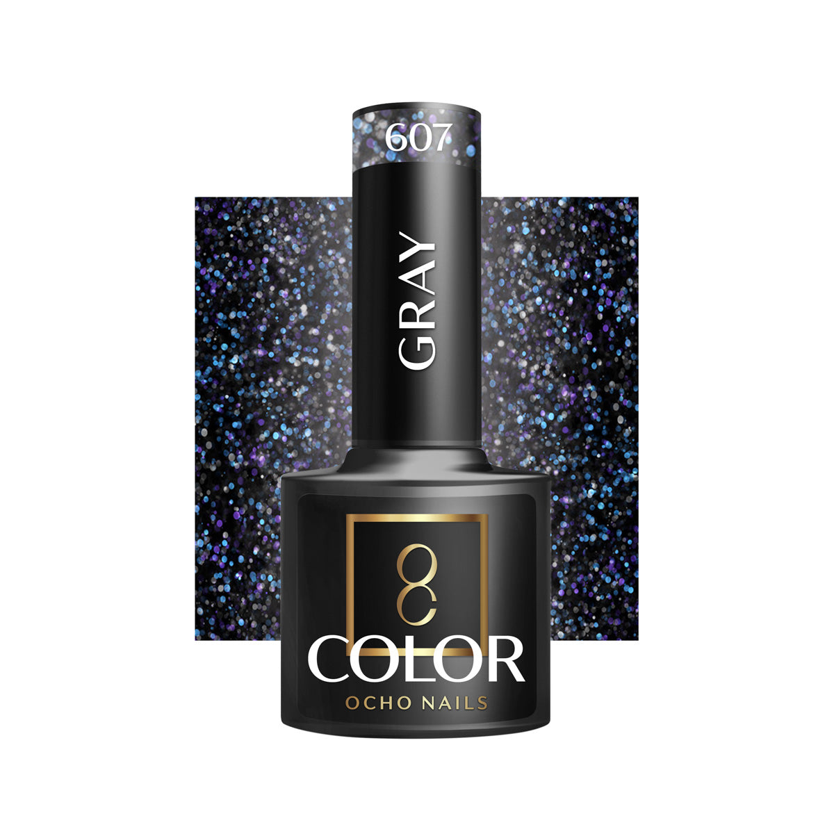 Vernis semi-permanent pailleté or 1101 – 5 g